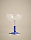 Set of 2 Two Tone Coupe Glasses
