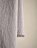 Pure Cotton Frayed Edge Muslin Tablecloth