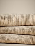 Pure Cotton Frayed Edge Muslin Tablecloth