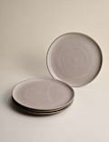 Set of 4 Michigan Dinner Plates