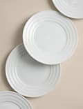 Set of 4 Burford Embossed Rim Side Plates