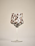 Set of 2 Speckled Wine Glasses
