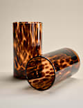 Set of 2 Speckle Hi Ball Glasses