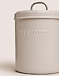 Powder Coated Biscuit Storage Jar