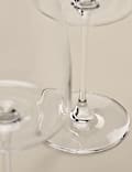 Set of 4 Crystal Red Wine Glasses