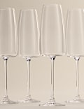 Set of 4 Odette Champagne Flutes