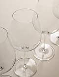 Set of 4 The Sommelier's Edit Crystal Standard Red Wine Glasses