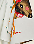 Set of 2 Pure Cotton Christmas Tea Towels