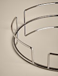 Mirrored Round Tray