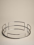 Mirrored Round Tray