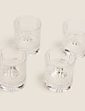 Set of 4 Adeline Glass Tumblers