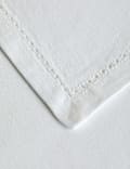 Set of 4 Cotton Sateen Napkins