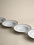 Set of 4 Maxim Rim Pasta Bowls