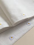 Pure Cotton Daisy Table Runner
