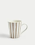 Set of 4 Linear Striped Mugs