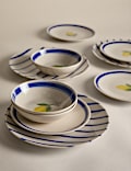 12 Piece Lemon Dinner Set