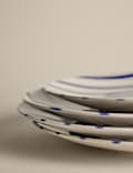 Striped Dinner Plate