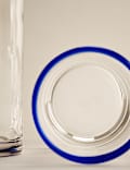 Set of 2 Contrast Rim Hi Ball Glasses