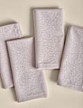 Set of 4 Pure Cotton Napkins