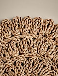 Set of 2 Floral Rattan Placemats