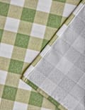 Gingham Wipe Clean Tablecloth