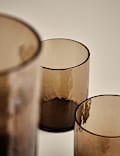 Set of 4 Hammered Tumblers