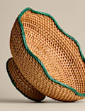 Rattan Footed Bowl