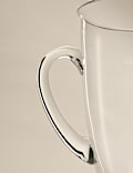 Footed Glass Jug