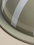Enamel Striped Serving Bowl