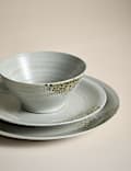 12 Piece Textured Spin Dinner Set