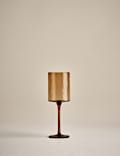 Set of 4 Hammered Wine Glasses