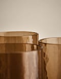 Set of 4 Hammered Wine Glasses
