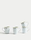 Set of 4 Bee Mugs