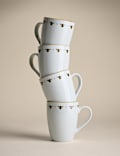 Set of 4 Bee Mugs