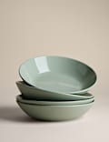 Set of 4 Everyday Stoneware Pasta Bowls