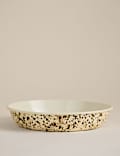Enamel Splatter Low Mixing Bowl