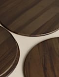 Set van 4 houten placemats