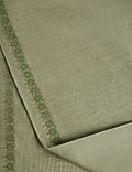 Pure Cotton Embroidered Table Runner