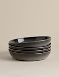 Set of 4 Amberley Reactive Pasta Bowls