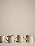 Set of 4 Amberley Reactive Mugs