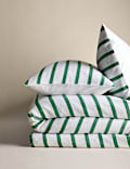 Pure Cotton Contrast Striped Waffle Bedding Set
