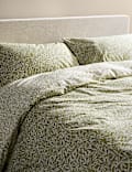 Cotton Blend Willow Leaf Bedding Set