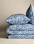Pure Cotton Mirrored Floral Bedding Set