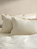 2pk Washed Cotton Oxford Pillowcases