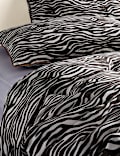 Pure Cotton Sateen Zebra Print Bedding Set