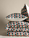 Pure Cotton Checked Jacquard Bedding Set