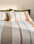 Pure Cotton Yarn Dye Twill Striped Bedding Set