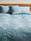 Pure Cotton Odette Damask Bedding Set