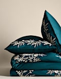 Pure Cotton Celandine Embroidered Bedding Set
