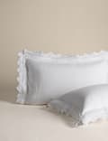 Pure Cotton Vintage Lace Embroidered Bedding Set